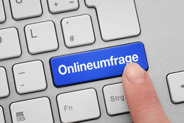 Sticker - Online Umfrage