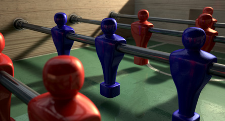 Poster - Foosball Table