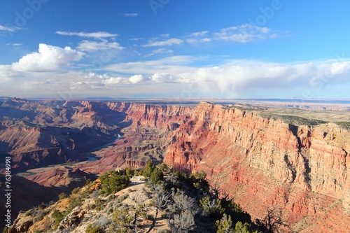 Fotografía  Grand Canyon view from Navajo Point overlook