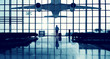© Rawpixel.com - Pilot Airport Terminal Waiting Standing Alone Travel Concept