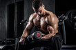 © Maksim Toome - Fitness with dumbbells