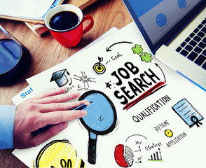 Sticker - Job Search Application Career Planning Working Concept