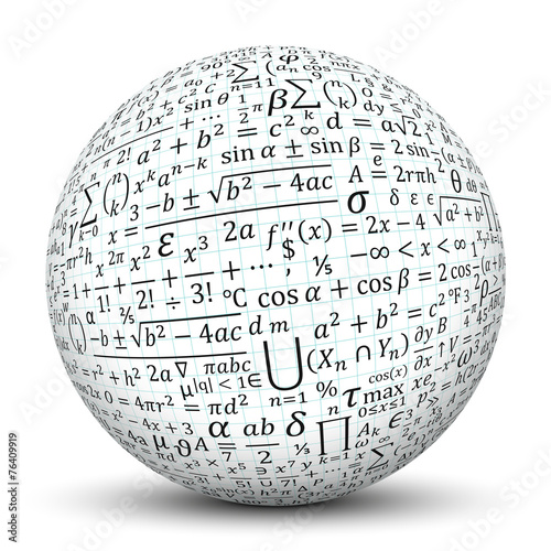 Kugel Mathematik Formeln Formelsammlung Math Texture - 