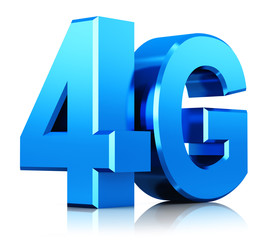 Aufkleber - 4G LTE wireless technology logo