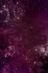 Wall Mural - beautiful space background, night sky with stars