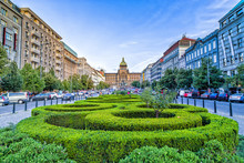 Wenceslas Square In Prague