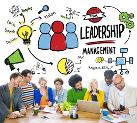 Wall Mural - Diversity People Leadership Management Communication Team Meetin