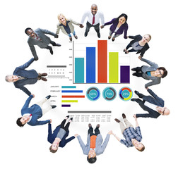 Wall Mural - Diversity Business People Strategy Teamwork Support Concept