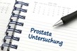 Prostatauntersuchung - Konzept