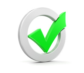 Poster - Check Mark (clipping path included)