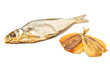 stockfish and two slices of fish