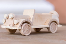 Little Wooden Car Model