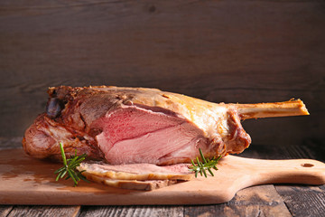 Poster - roast lamb leg