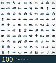 100 Car Icon