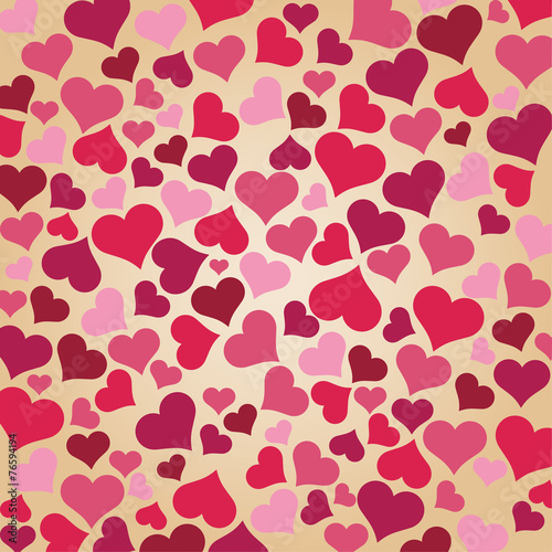 Naklejka dekoracyjna Valentine day Background