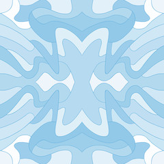 Wall Mural - blue art wallpaper