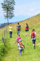 Wanderung mit der ganzen Familie