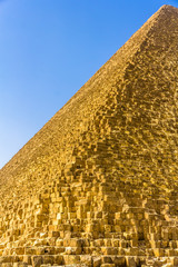 Poster - Edge of the Great Pyramid of Giza - Egypt