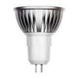 Fototapeta  - LED light bulb with GU5.3 socket Isolated on white