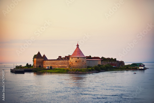 Fotografia, Obraz Castle Nut in Schlisselburg, Saint-Petersburg