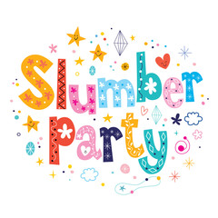 Wall Mural - slumber party