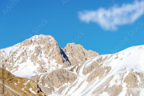Obrazy Apeniny  corno-grande-najwyzszy-szczyt-apeninow-abruzzo-wlochy
