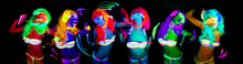 Sexy Neon Uv Glow Dancer