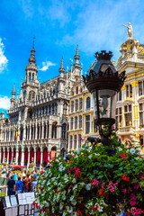 Wall Mural - The Grand Place in Brussels