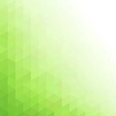 Aufkleber - Abstract  green geometric technology background