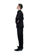 © fuzzbones - Business man looking corner