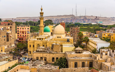 Poster - Mosque of El-Sayeda Fatima El-Nabawaya in Cairo - Egypt