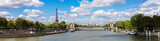 Fototapeta Paryż - Eiffel Tower and bridge Alexandre III