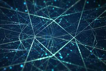Wall Mural - abstract lines background