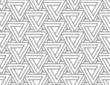 Penrose Impossible Triangle Seamless Pattern
