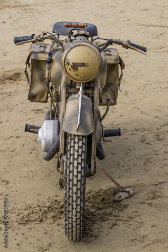 Fotografie, Obraz Motocicletta dell'esercito americano, seconda guerra mondiale