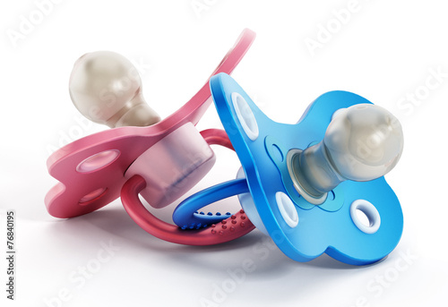 Baby pacifier Slika na platnu