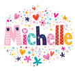 Michelle name design