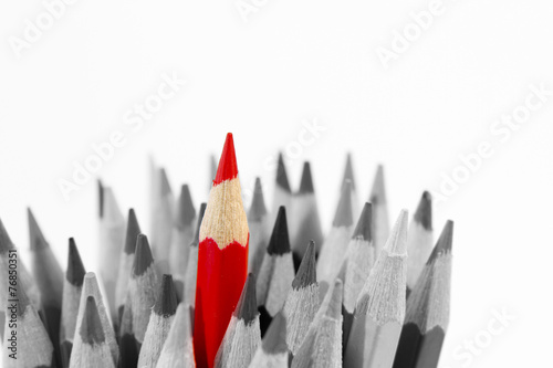 Fényképezés  Pencil standing out