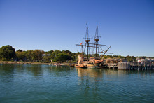 Mayflower In Plymout Port