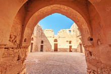 Qasr Kharana Is A Desert Castle In Eastern Jordan