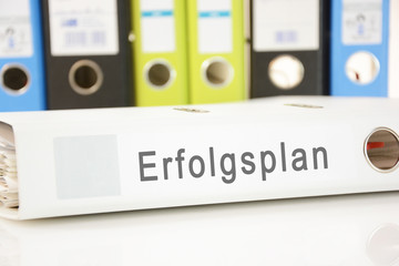 Poster - Erfolgsplan