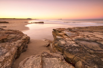 Wall Mural - Sunset in Brisbane QLD.