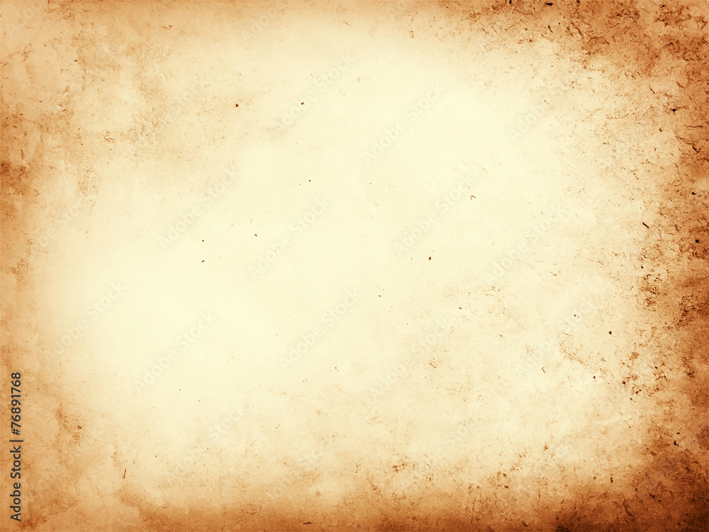 Old dirty parchment paper background texture - obrazy, fototapety, plakaty 