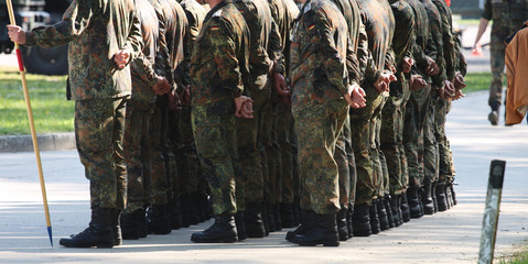 Wall Mural - Bundeswehr Soldaten