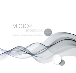 Abstract smoky waves  background. Template brochure design