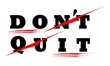 © mgs - don't quit DO IT motivational icon