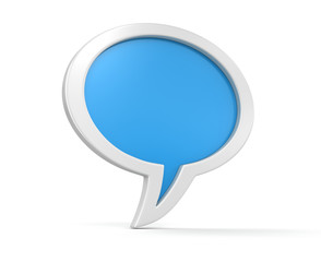 Poster - speech bubbles (clipping path included)