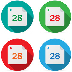 Wall Mural - calendar, date, 28 day month