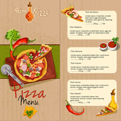 Sticker - Pizza restaurant menu