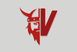 © hanivart24 - Viking helmet vector logo